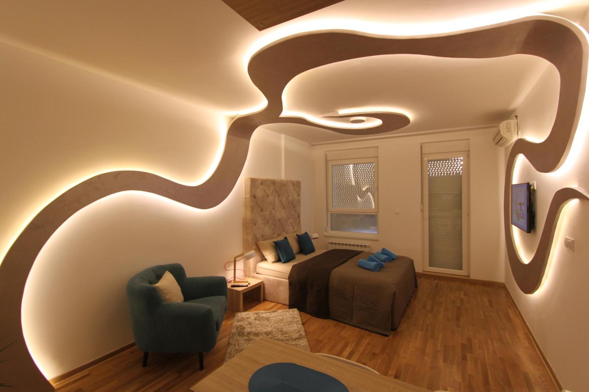 Riviera New Belgrade Apartment, Parking 5 Eur Per Day Eksteriør billede