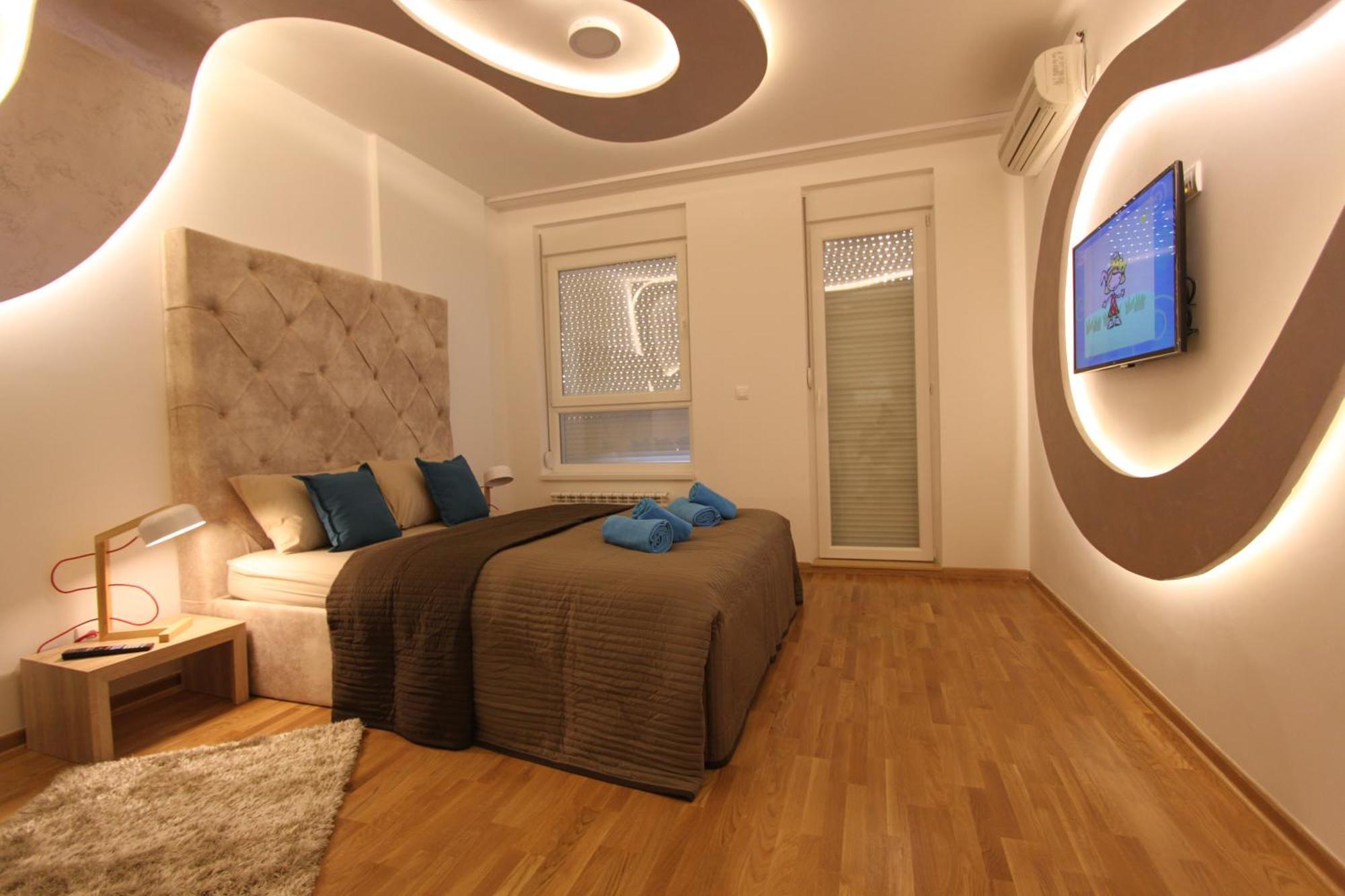 Riviera New Belgrade Apartment, Parking 5 Eur Per Day Eksteriør billede