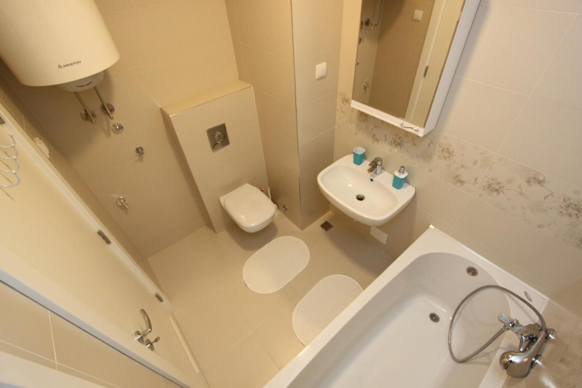Riviera New Belgrade Apartment, Parking 5 Eur Per Day Eksteriør billede